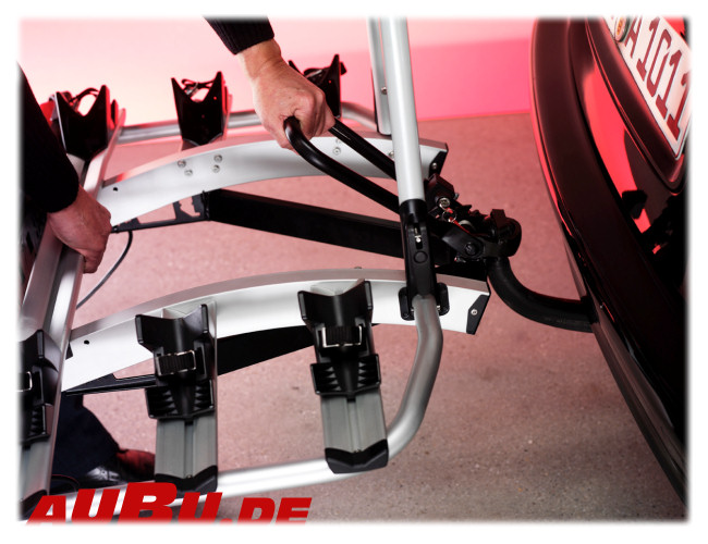 Atera Strada DL 3 - AHK Heckträger für 3 Fahrräder ausziehbar