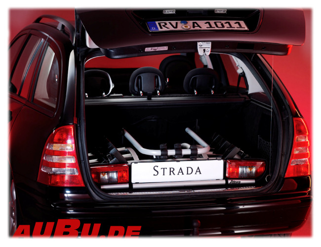 Atera Strada DL 3 - AHK Heckträger für 3 Fahrräder ausziehbar